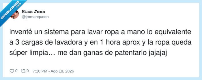 lavar,ropa,a mano