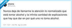 Enlace a Luego te preguntan por qué no bebes y tienes que soltar el currículum completo, por @Chucruta_