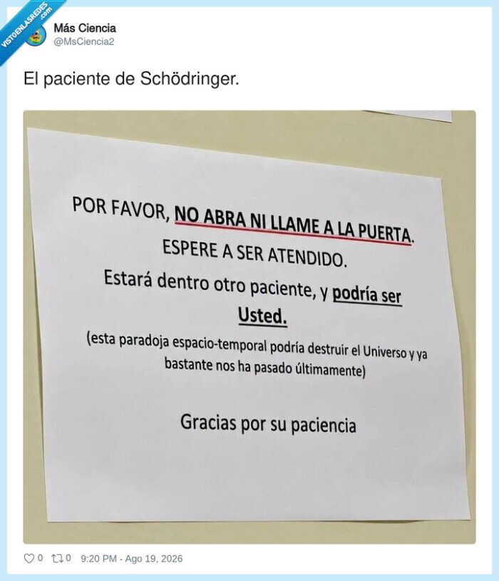 paradoja,Schrodinger,ciencia,universo