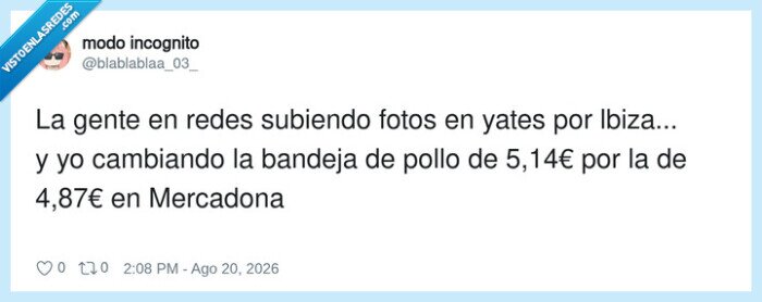 yates,Ibiza,Mercadona,pollo,ahorro
