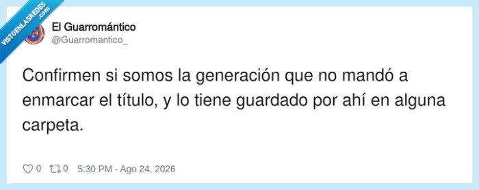 t&iacute;tulo,universidad,carpeta,generaci&oacute;n,despiste