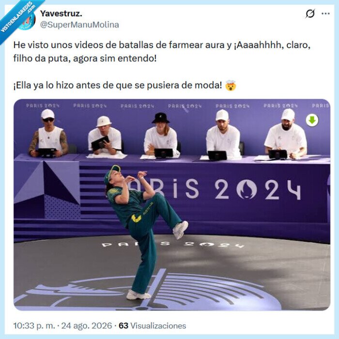 farmear,aura,farmear aura,olimpaidas,2024,breakdance