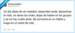 Enlace a Vida en modo OFF, la clave, por @Guarromantico_