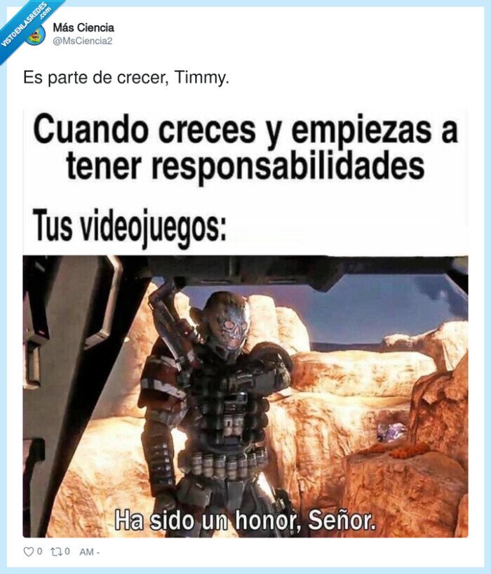 crecer,responsabilidades,videojuegos,honor,se&ntilde;or
