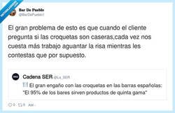 Enlace a Sí, sí: caseras… las hace el chef Quinta Gama con mucho cariño, por @BarDePueblo1