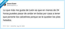 Enlace a León en 2 frases, por @dramaqueens_a