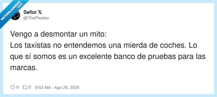 taxistas,coches,taller,marcas,pruebas