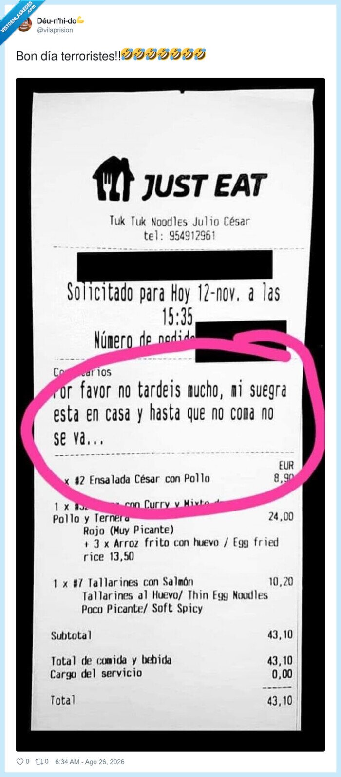 justeat,suegra,pedido,comida,familia