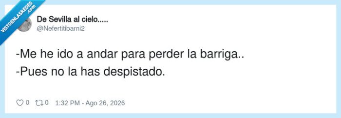 barriga,caminar,despistado,dieta,salud