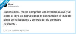 Enlace a Mi lavadora ya tiene más certificaciones que yo, por @novatoentwits