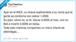 Enlace a Primero me compro Bali y luego voy al IKEA a por albóndigas
