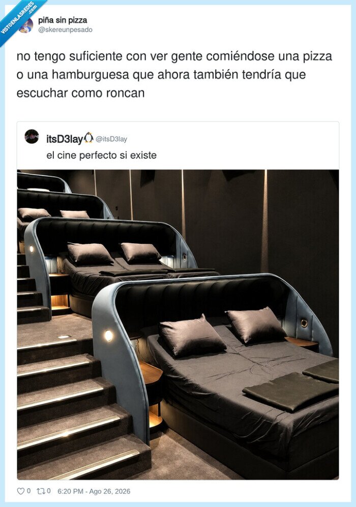 cine,dormir,sue&ntilde;os,comida,ronquidos