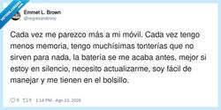 Enlace a Soy mi móvil, por @regresandovoy