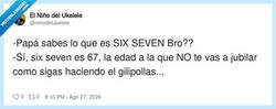 Enlace a Mi padre traduciendo el “bro” a “no te jubilas ni en 2067”, por @ninodelukelele