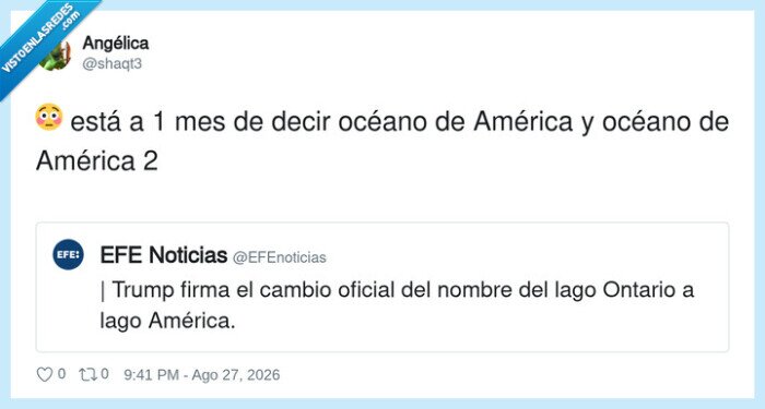 Trump,Am&eacute;rica,toponimia,Ontario,noticias