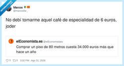Enlace a Ah claro, el café es el problema, por @marcosfar_