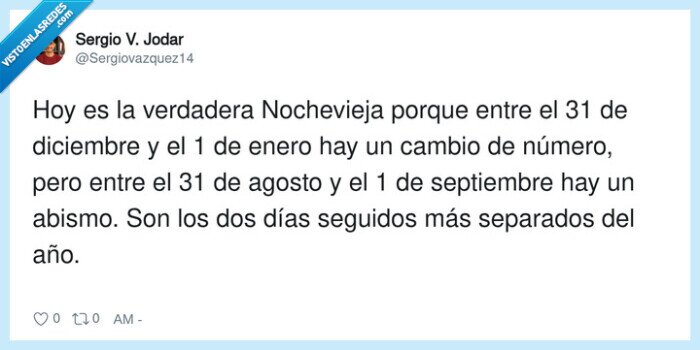 1753773 - El 31 de agosto y el 1 de septiembre no son días seguidos: son continentes distintos, por @Sergiovazquez14