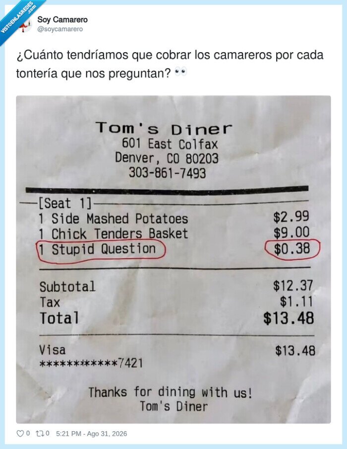 tendr&iacute;amos,camareros,tonter&iacute;a,preguntan,cu&aacute;nto,cobrar