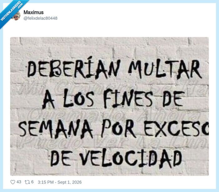 exceso,velocidad,fin de semana