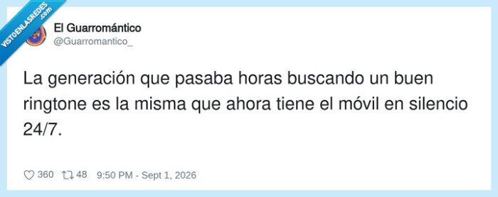 generaci&oacute;n,ringtone,m&oacute;vil,silencio,nostalgia