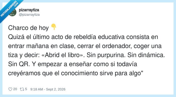 rebeli&oacute;neducativa,clase,tiza,libro,conocimiento
