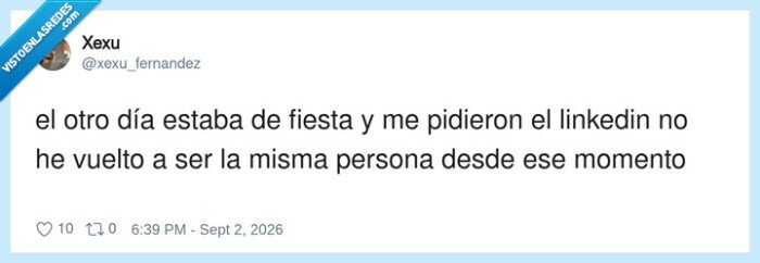 linkedin,fiesta,trabajo,identidad,redes