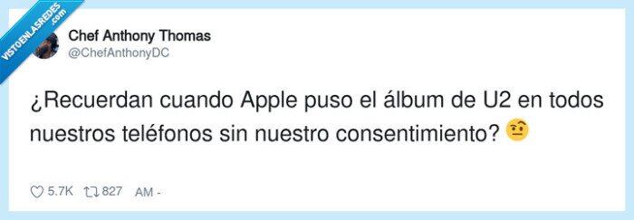 U2,Apple,&aacute;lbum,tel&eacute;fono,consentimiento