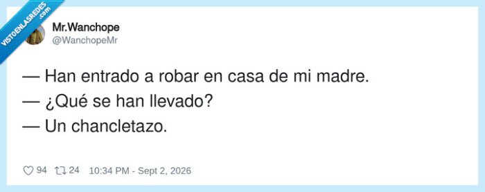 chancla,robo,madre,castigo,casa
