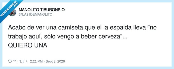 camiseta,cerveza,trabajo,frase,deseo