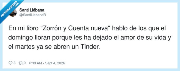libro,relaciones,Tinder,desamor,ciclo