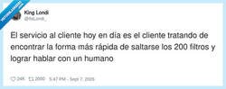 Enlace a Yo intentando que me atienda un ser vivo, por @ItsLondi_
