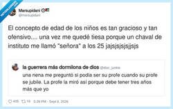 Enlace a Ofenden sin querer ofender, por @marsupidani