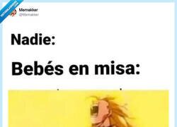 Enlace a Mi hijo cuando oye que vamos a misa en vez de al parque, por @Memakker