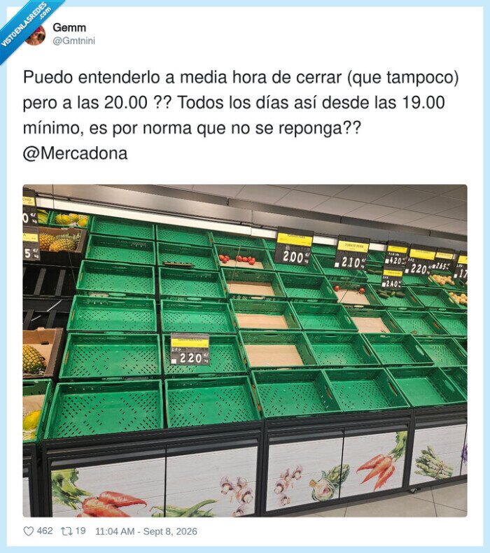 Mercadona,reposici&oacute;n,verdura,estanter&iacute;as,supermercado