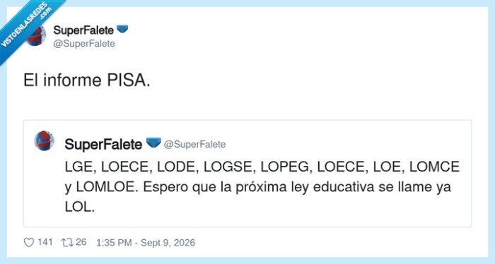 educaci&oacute;n,PISA,leyes,siglas,Espa&ntilde;a