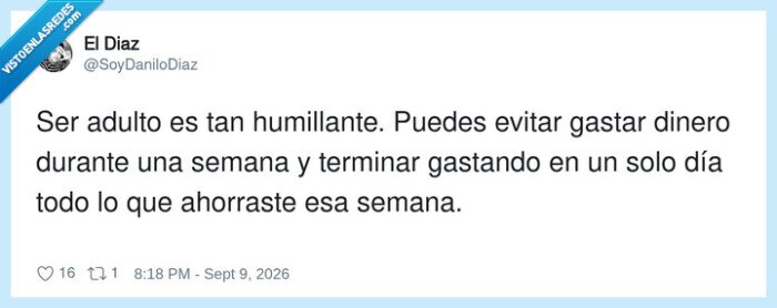 adulthood,gastos,ahorro,humillacion,finanzas