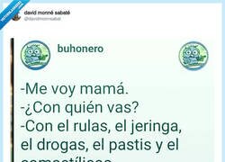 Enlace a Listado de colegas de riesgo como si fuera el cartel de un narco, por @davidmonnsabat