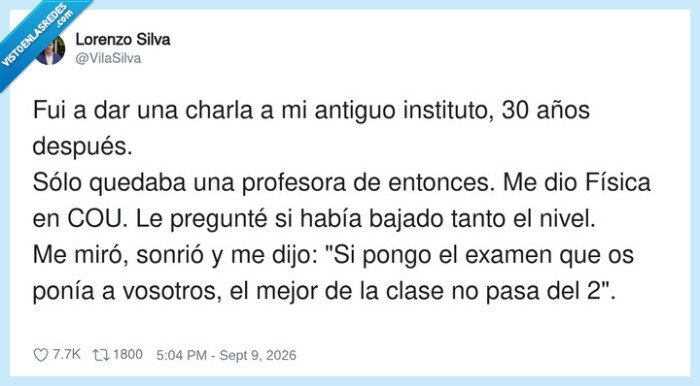 charla,instituto,profesora,examen,niveles