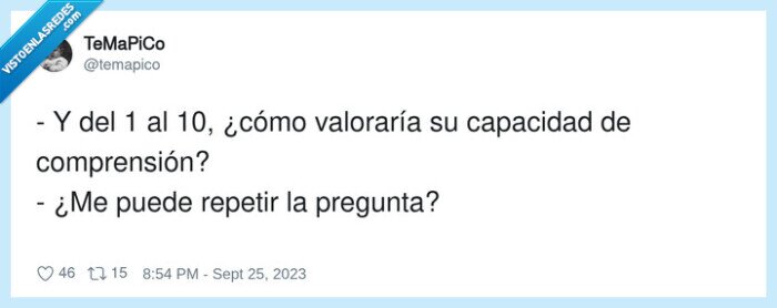 comprensi&oacute;n,entrevista,pregunta,despiste,respuestas