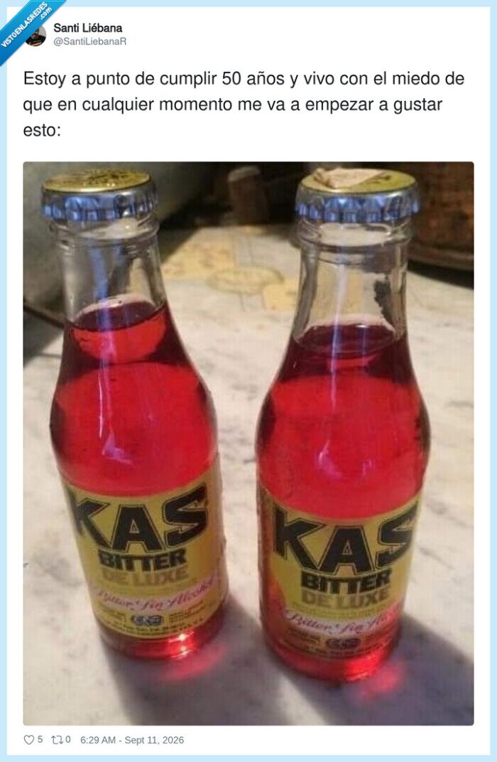1756197 - Yo flipo cómo aún puede existir el bitter kas, por @SantiLiebanaR