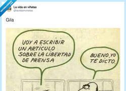 Enlace a El jefe ya sabe cómo acaba la cosa, por @lavidaenvinetas