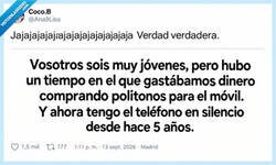 Enlace a La de pasta que me gasté en politonos, por @Ana9Lisa