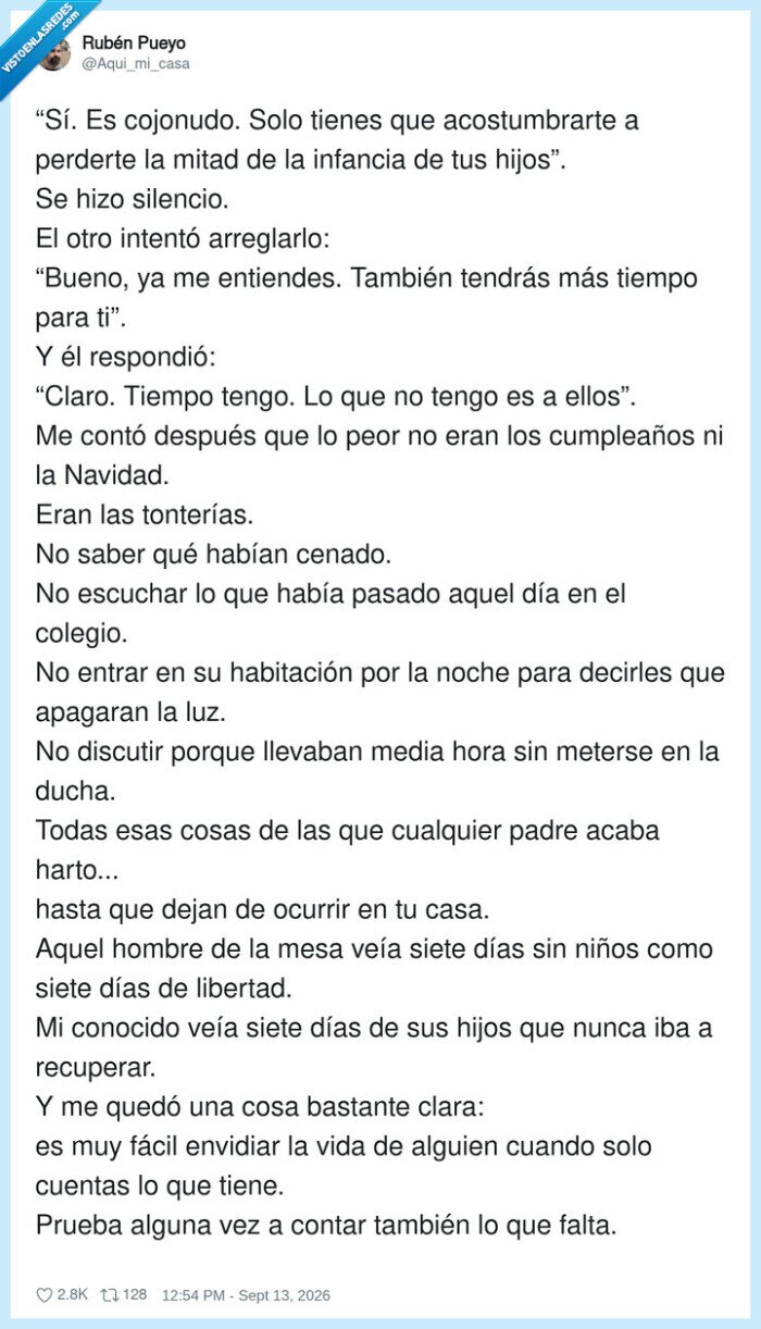 1756515 - Cuando te suelta la verdad más incómoda en la comida y te quedas masticando en silencio