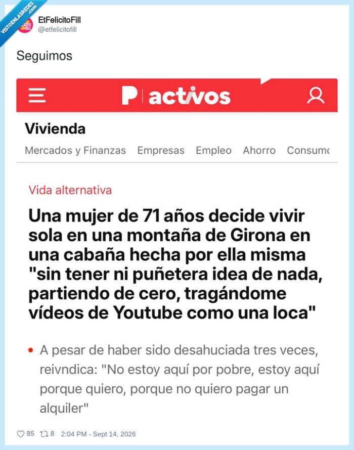 alquiler,vivienda,youtube,caba&ntilde;a,autosuficiencia