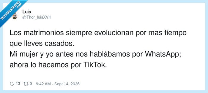 matrimonio,evoluci&oacute;n,TikTok,comunicaci&oacute;n,cambios