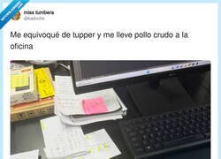 Enlace a Hoy de tupper traigo salmonela para compartir, que en la oficina somos familia, por @badvolta