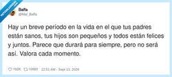 Enlace a Y luego te preguntas por qué tus padres tienen esa mirada vacía en las fotos familiares, por @Mal_Baffa