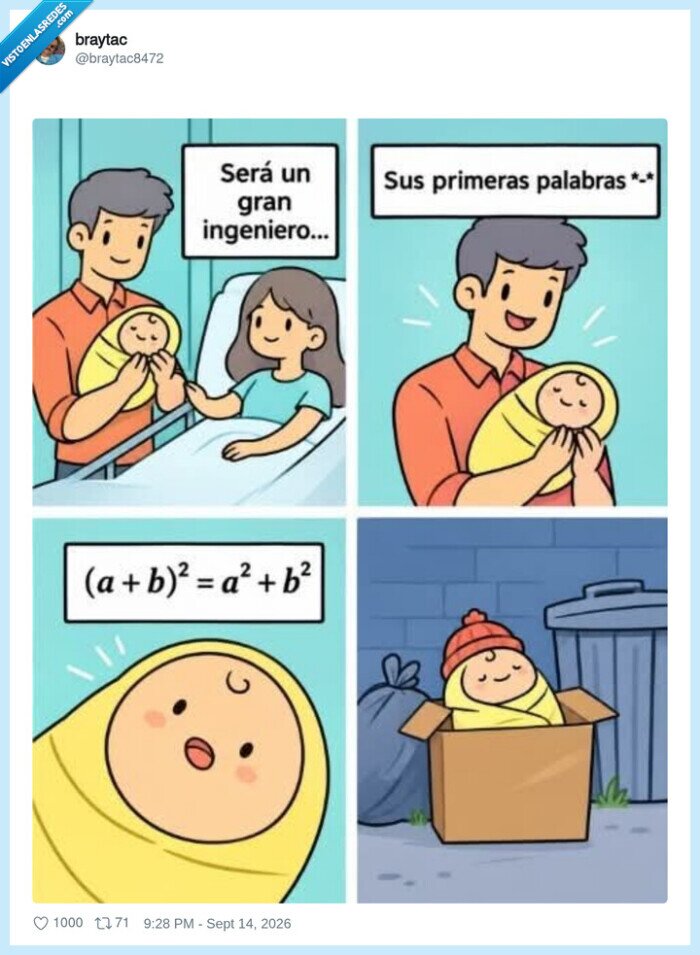 ingenier&iacute;a,matem&aacute;ticas,padres,broma,error