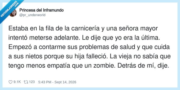 carnicer&iacute;a,fila,se&ntilde;ora,ni&ntilde;os,empath&iacute;a