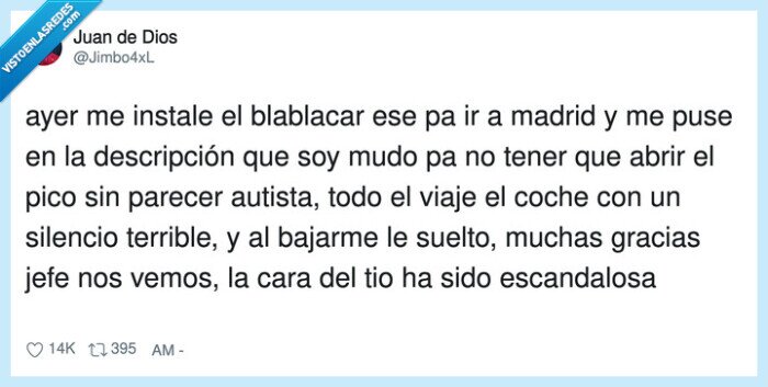 blablacar,mudo,hablar,autista
